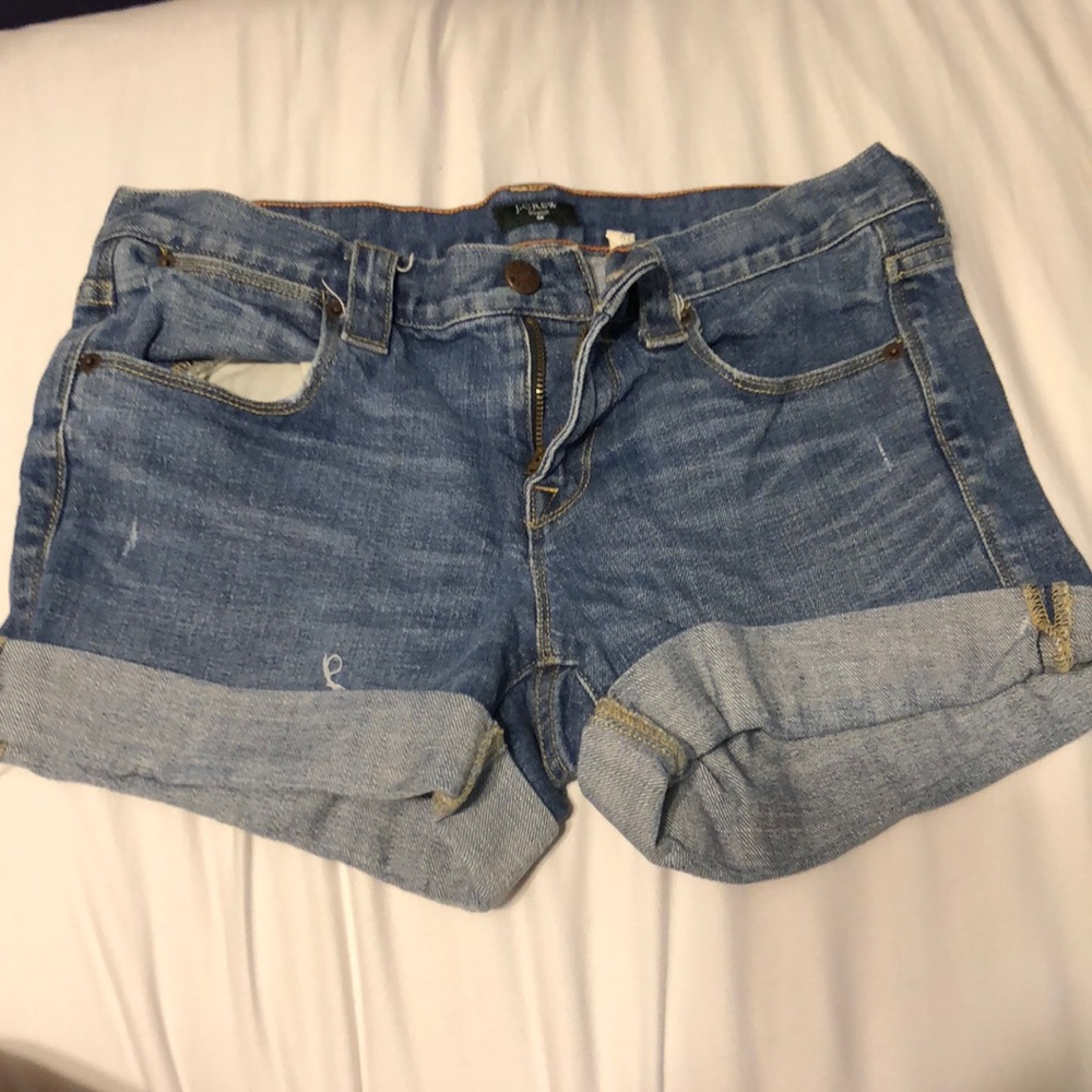 J Crew jean shorts